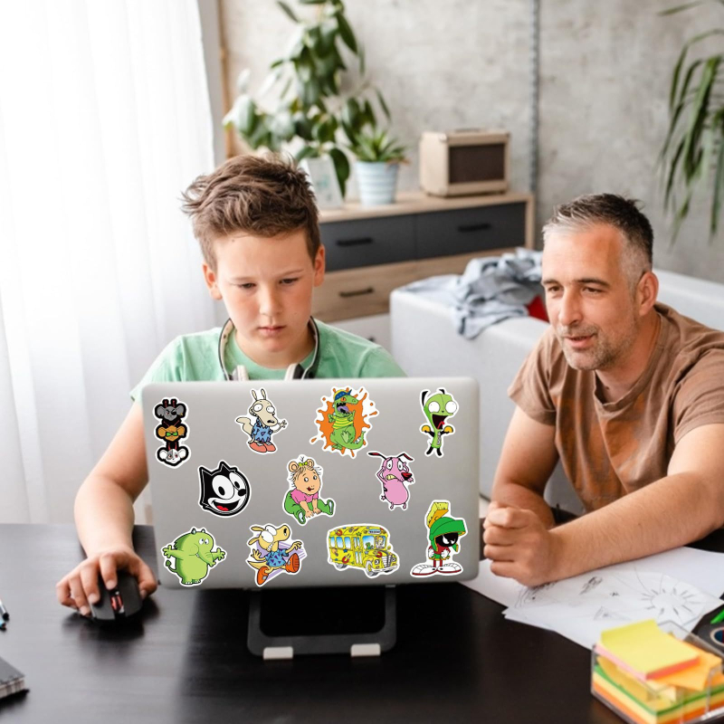 PVC naljepnice s nepravilnim oblikom, debljina 0,3 mm, prilagodljive, 100 kom.