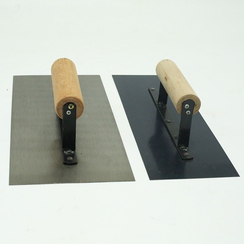 Glettelőkanál vakolathoz, dupla oszlopos kialakítás, sokoldalú falazó eszköz