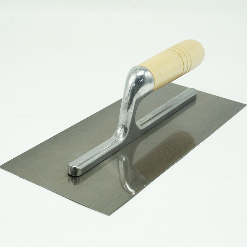 Glettelőkanál vakolathoz, dupla oszlopos kialakítás, sokoldalú falazó eszköz