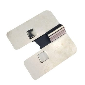 Lamă fluture din oțel inoxidabil pentru racletă de podea din PVC pentru spații sportive, însoțită de lamă auxiliară