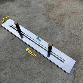 Oțel inoxidabil, spatulă tencuit pereți cu mâner dublu