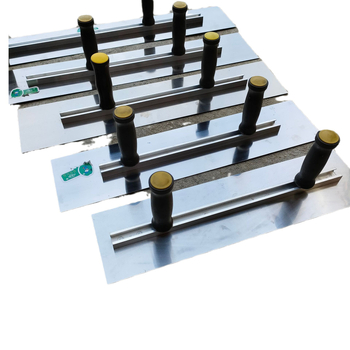 Oțel inoxidabil, spatulă tencuit pereți cu mâner dublu