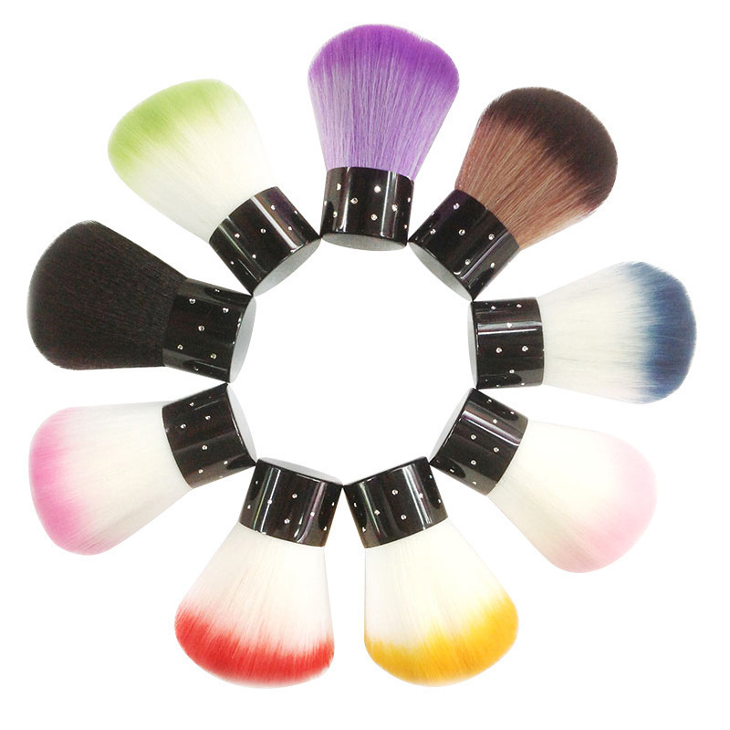 Četkica za prah noktiju s mekanim dlakama — udobna primjena praha, OEM-kompatibilno, za svakodnevne korisnike