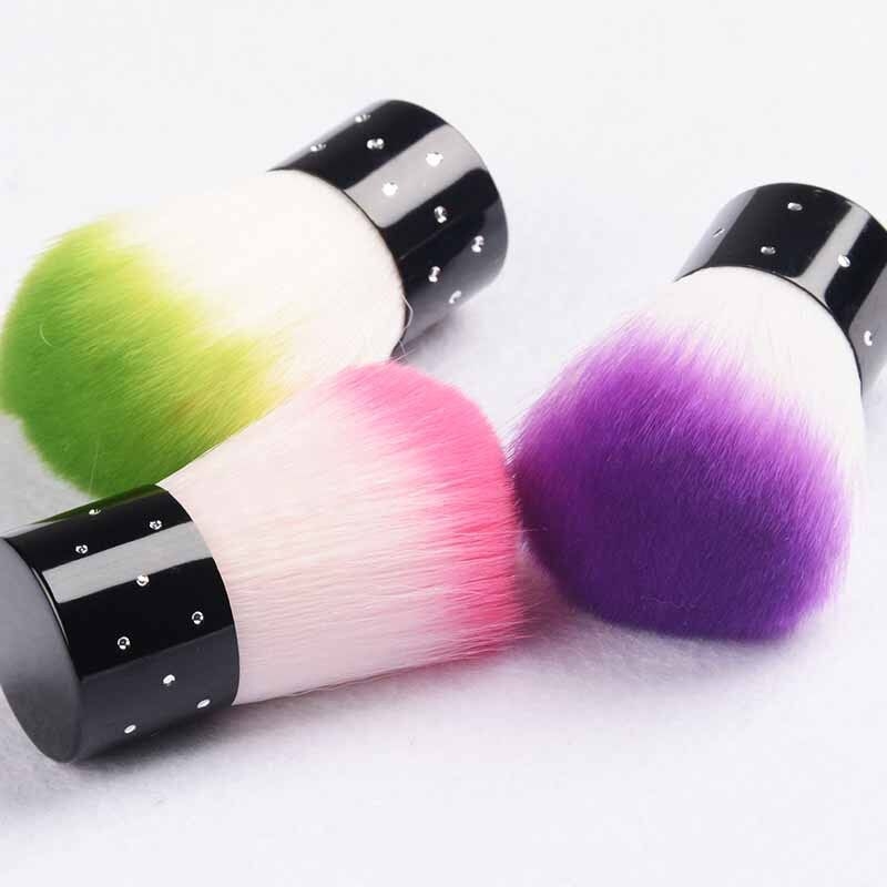 Četkica za prah noktiju s mekanim dlakama — udobna primjena praha, OEM-kompatibilno, za svakodnevne korisnike