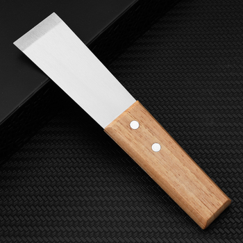 Lopată de curățare a grăsimii din bucătărie, din oțel inoxidabil — cuțit pentru chit îngroșat și răzuitor, unelte multifuncționale pentru gospodărie