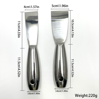 Unealtă de bucătărie multifuncțională cu mâner gol integrat: Putty Scraper, Elastic Mud Shovel, Cleaning Knife, Pizza Peel, Cake Spatula