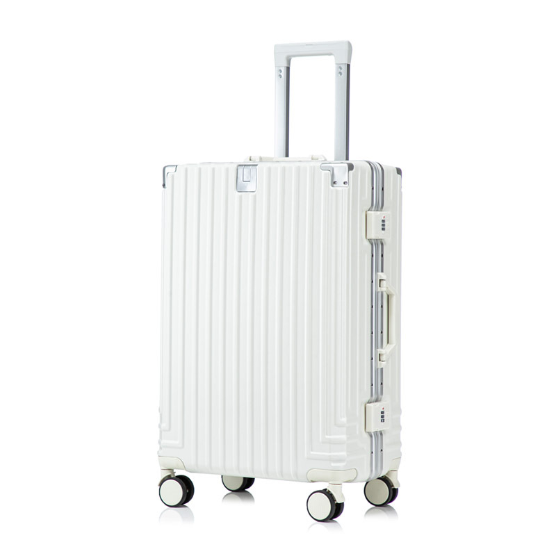 Valiză de călătorie cu husă ABS+PC, roți universale silențioase, încuietoare cu cod, 3,5 kg, anti-furt