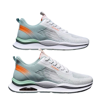 Muške sportske tenisice: prozračna mrežasta unutrašnjost, EVA ulošak, plastični potplat, prednja vezica remenom, niski profil