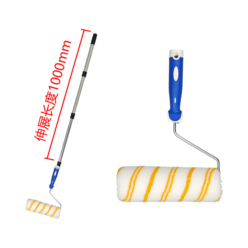 Nerezani set zidarskih alata: lopatica za mort, kutija za cement, podni škrabac, valjak za bojenje