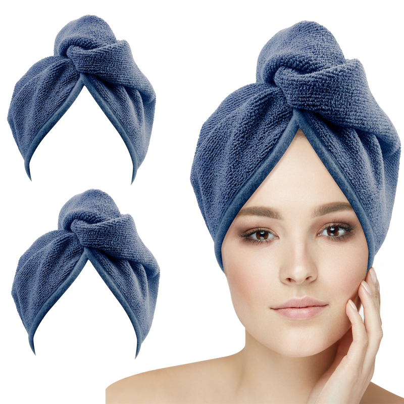 Šešir za sušenje kose, mikrovlakno, 150D vlakno, šivena, težina 30-49 g