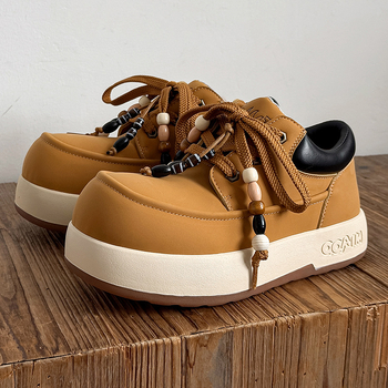 Unisex sportsko-casual tenisice s debelim potplatom, povećanje visine 6–8 cm, gornji i unutarnji dio od super vlakna, vezanje šnurkama