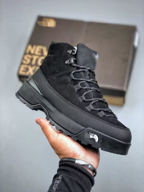 Πεζοποικά παπούτσια με ψηλό άνω μέρος, unisex, αντιολισθητικά, επάνω μέρος από συνθετικό δέρμα, εξωτερική σόλα από φυσικό καουτσούκ