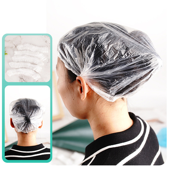 Jednokratna PE kapa za tuširanje, prehrambena kvaliteta, vodootporna i otporna na prašinu, univerzalna upotreba