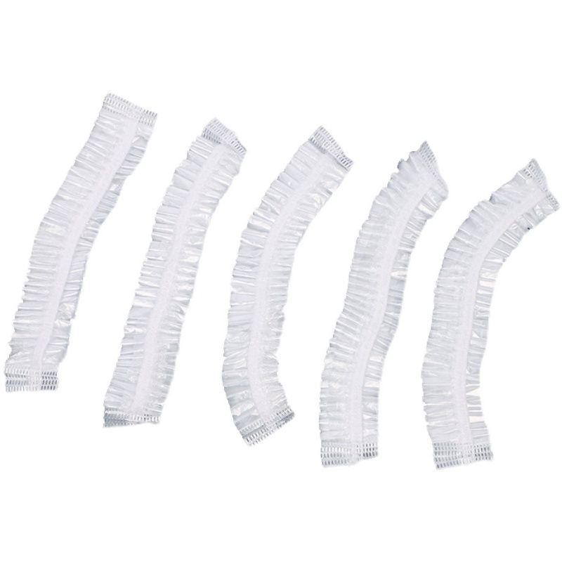 Jednokratna PE kapa za tuširanje, prehrambena kvaliteta, vodootporna i otporna na prašinu, univerzalna upotreba