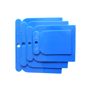 Četvero-djelni set PP plastičnih špatula za malteriranje, za malter i arhitektonsku dekoraciju, porijeklo Hangzhou, model Putty knife