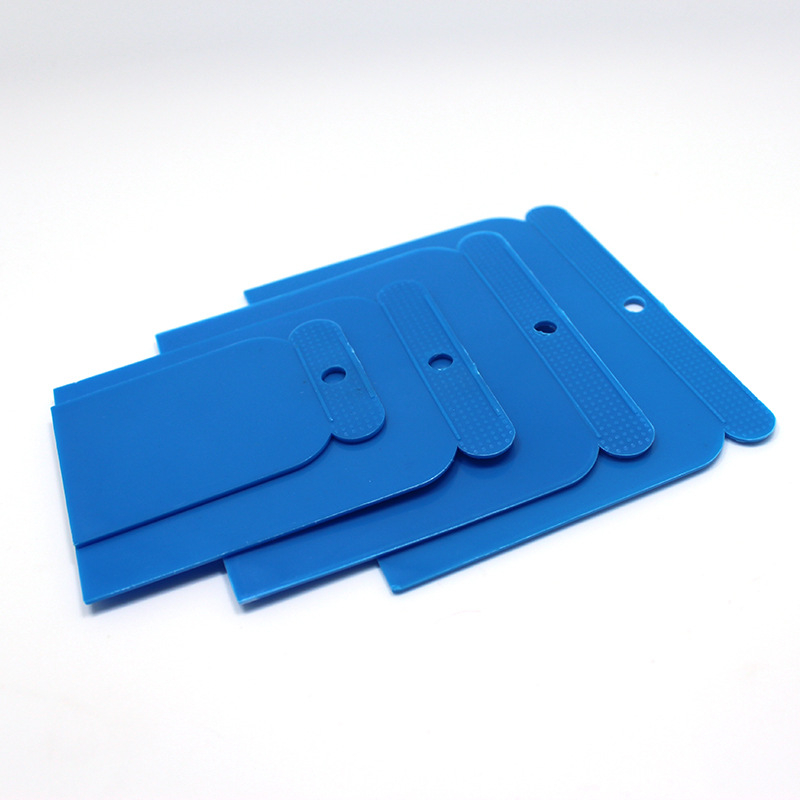 Četvero-djelni set PP plastičnih špatula za malteriranje, za malter i arhitektonsku dekoraciju, porijeklo Hangzhou, model Putty knife
