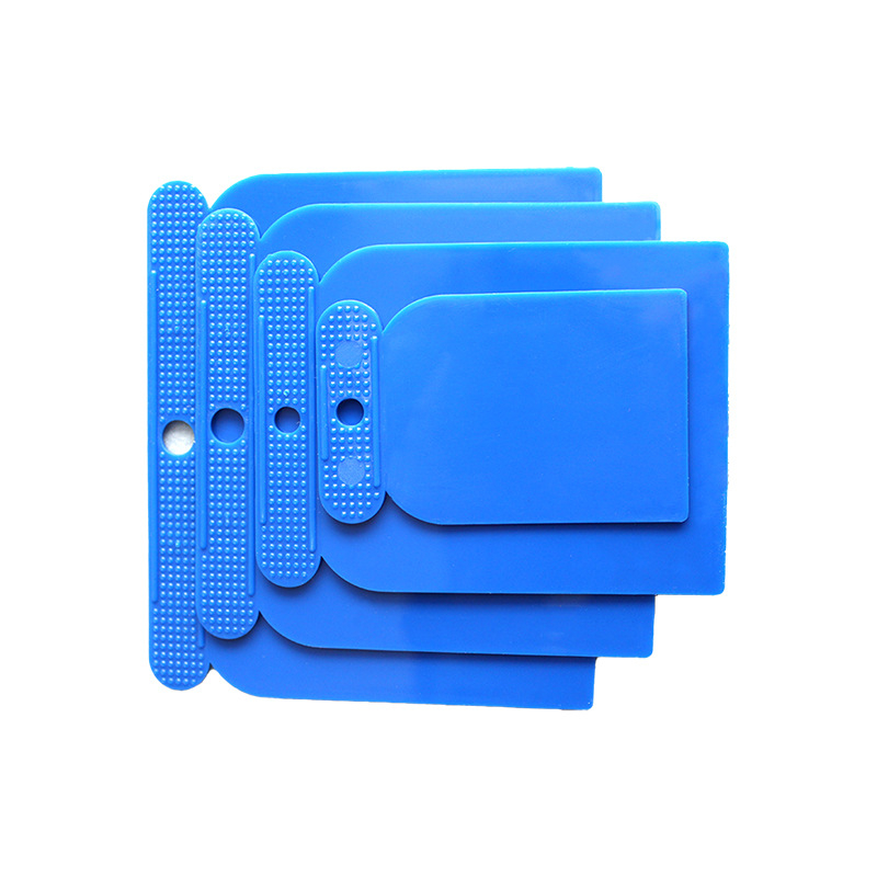 Četvero-djelni set PP plastičnih špatula za malteriranje, za malter i arhitektonsku dekoraciju, porijeklo Hangzhou, model Putty knife