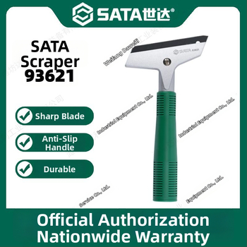 Aluminijska škrabica za staklo i zidne površine – uklanjanje ljepila i čišćenje