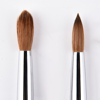 Set za nokte umjetničko pero s aluminijskom ručkom, četkica s kratkim drškom, 1 komad, podrijetlo Zhejiang