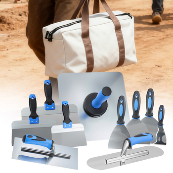 Set alata za žbukanje s privatnom markom: špachtle, nože za žbuku, višenamjenski građevinski alat