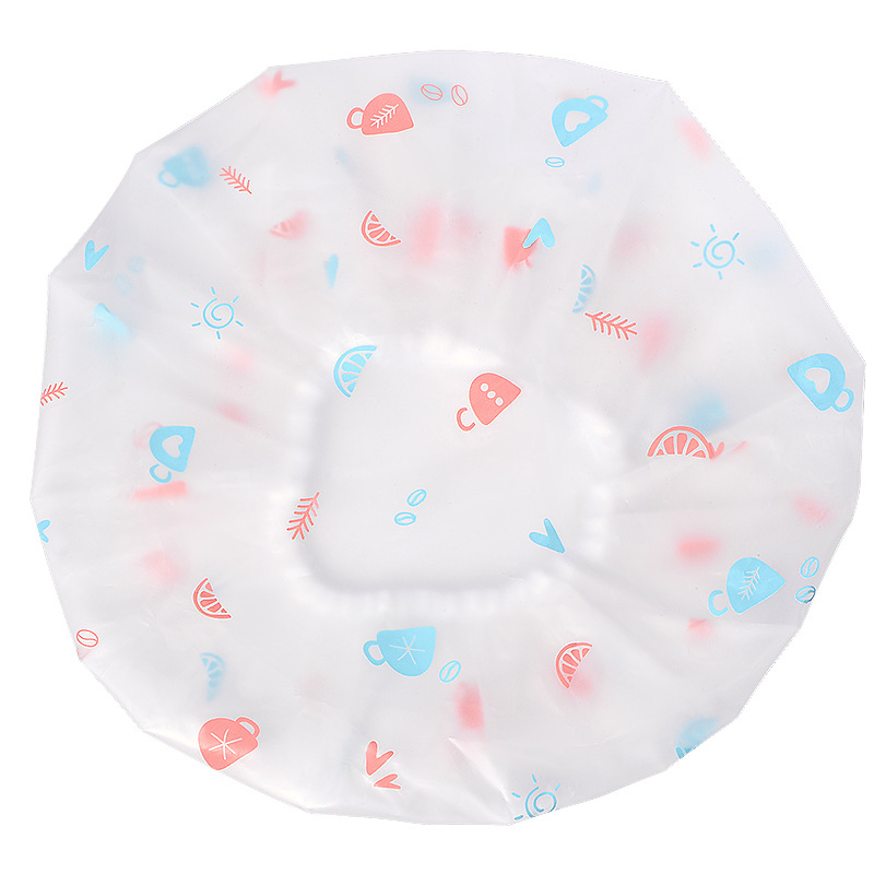 Ženska EVA kupaonska kapa za tuširanje, vodootporna, za ponovnu upotrebu, stil karikature, 50 g