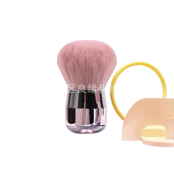 Četkica za puder s dijamantima – višenamjenska, nježna, prijenosna, za puder, rumenilo i korektor, s najlonskim dlačicama