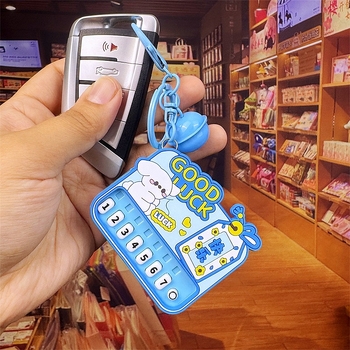 Mini klavirski privjesak sa svjetlom — edukativna prijenosna glazbena igračka od plastike