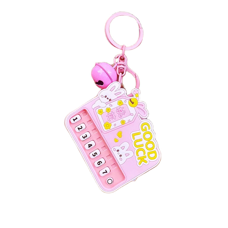 Mini klavirski privjesak sa svjetlom — edukativna prijenosna glazbena igračka od plastike