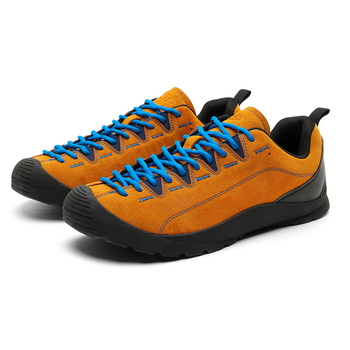 Pantofi de drumeție outdoor, partea superioară din velur, talpă din cauciuc, toc mic 1-3 cm, vârf rotund, căptușeală textilă.