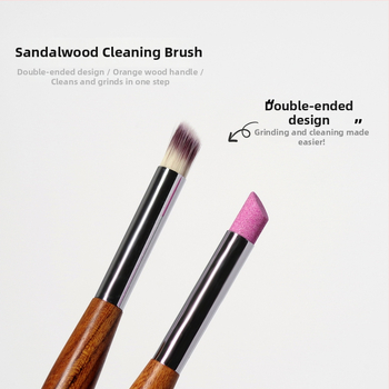 Smudge pen με μακριά ξύλινη λαβή, σετ 1 τεμάχιο