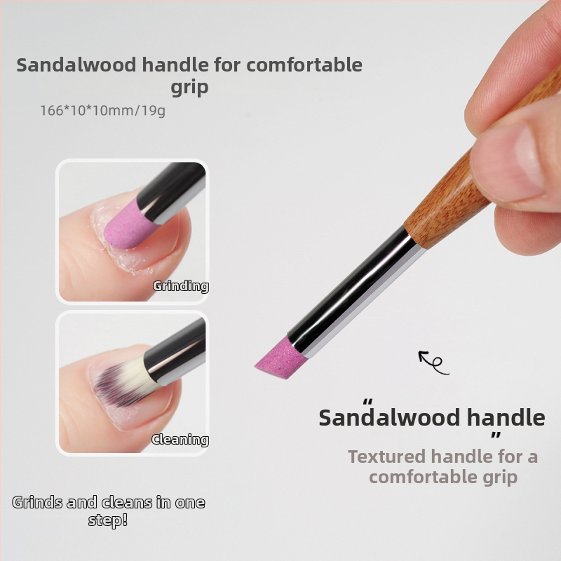Smudge pen με μακριά ξύλινη λαβή, σετ 1 τεμάχιο