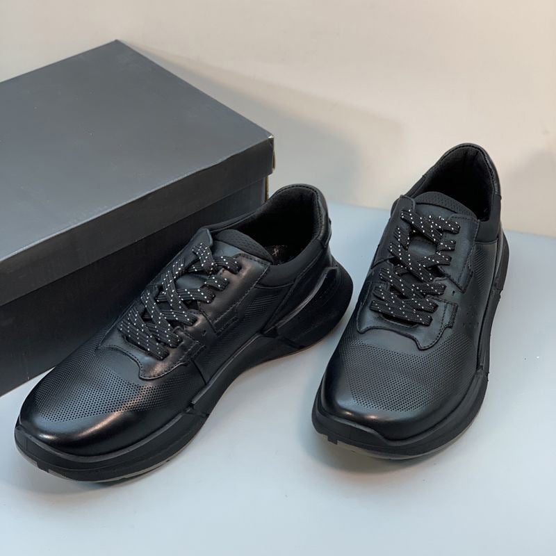 Muške sportske casual tenisice s vezicama, protuklizne, izdržljive, zaobljena nosnica, gornji dio od kože