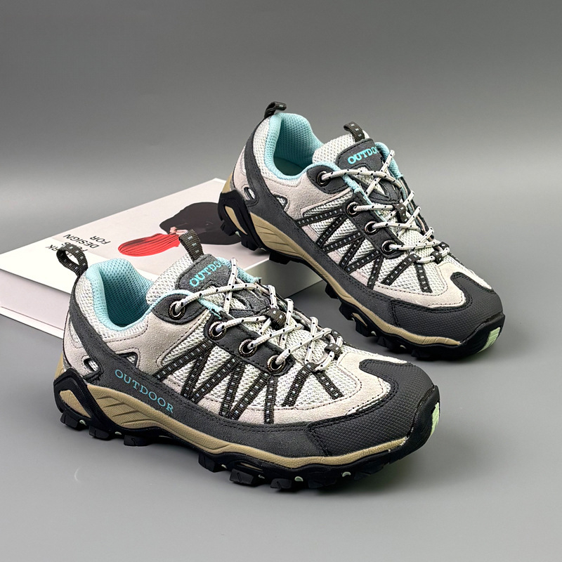 Planinarske tenisice: prozračne, protuklizne, otporne na habanje, ublažavaju udarce, unisex, nisko krojene