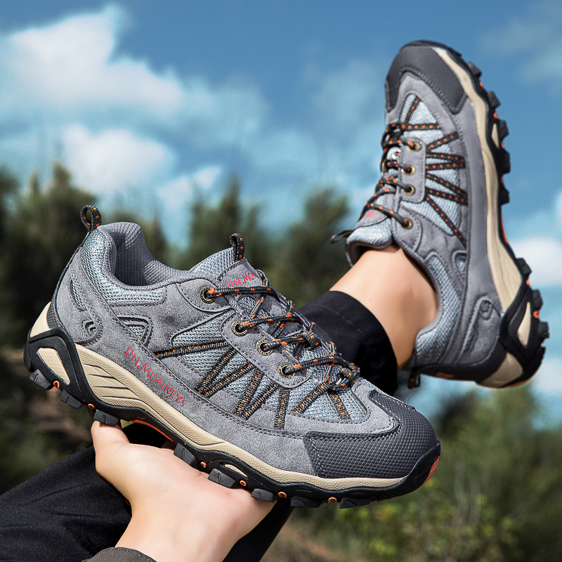 Planinarske tenisice: prozračne, protuklizne, otporne na habanje, ublažavaju udarce, unisex, nisko krojene