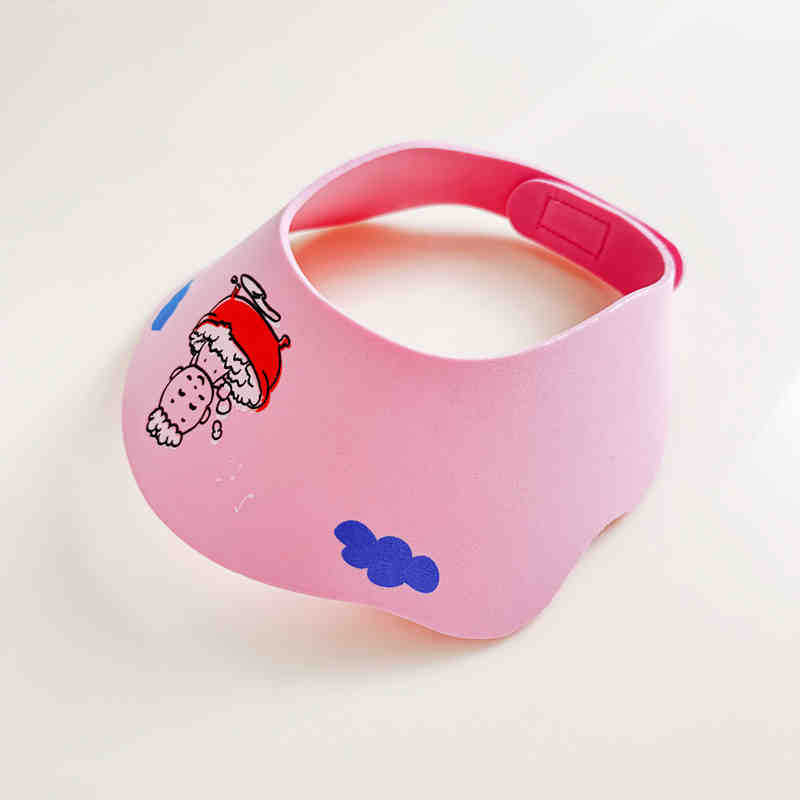 Dječja kapa za šampon s Velcro zatvaranjem, podesiva, PVC, karikatura dizajn, 80 g