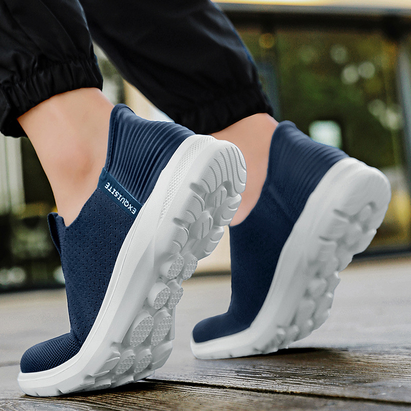 Muške mrežaste prozračne tenisice slip-on – casual lagane, EVA đon, niski gornji dio