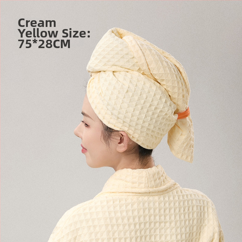 Șapcă de uscare a părului Drizzle — din bumbac pur; 150d fire; țesătură simplă; 140–169 g