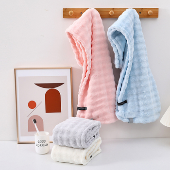 Koral plüss hajszárító sapka, 150D, 140–169 g