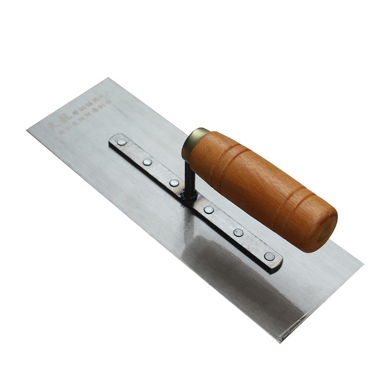 Spatulă de zidărie cu mâner din lemn, serie cuțit plat, Yongsen