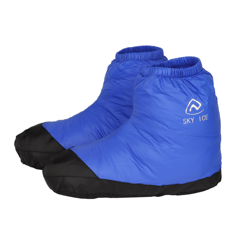 Unisex navlaka za cipele s duck-down izolacijom, protukliznim dnom, vodootporna, za vanjsku upotrebu, zima, proljeće i jesen