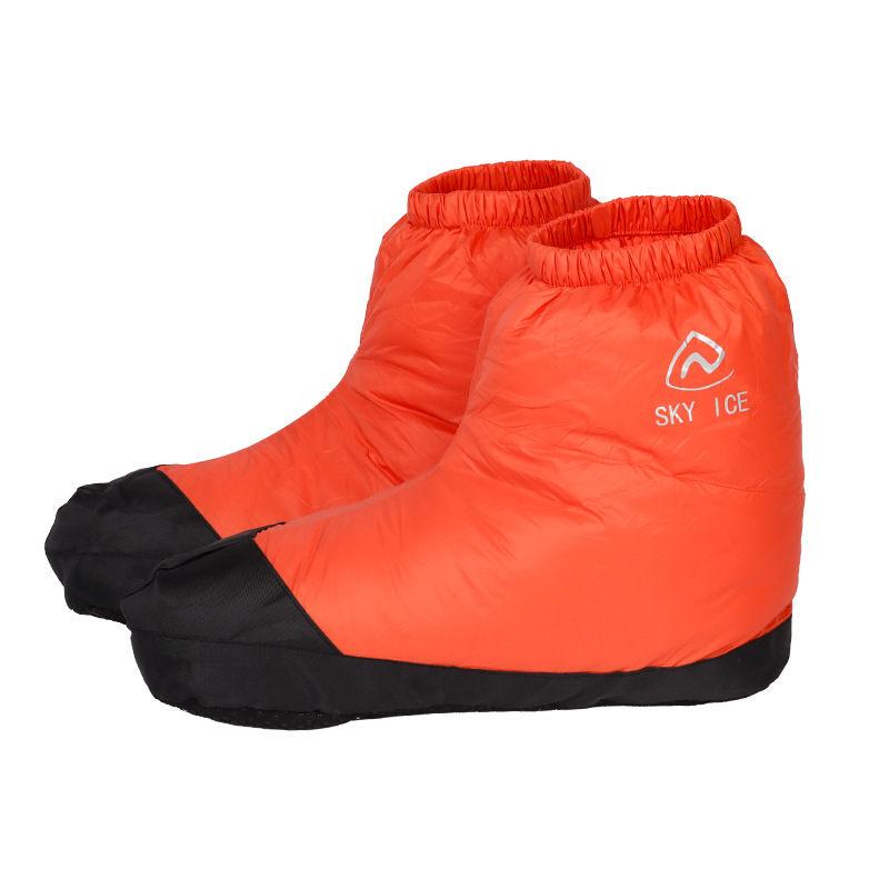 Unisex navlaka za cipele s duck-down izolacijom, protukliznim dnom, vodootporna, za vanjsku upotrebu, zima, proljeće i jesen