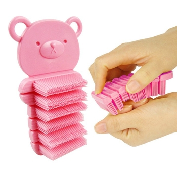 AISEN Perie pentru spălarea mâinilor a copiilor, cu curățarea unghiilor și perie pentru degetele, masaj la mână, PP+Nailon, pachet de 160 bucăți