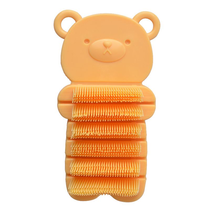 AISEN Perie pentru spălarea mâinilor a copiilor, cu curățarea unghiilor și perie pentru degetele, masaj la mână, PP+Nailon, pachet de 160 bucăți