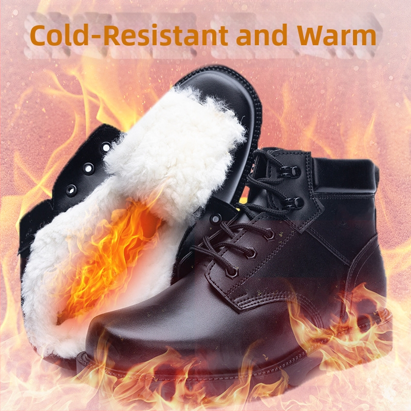 Pánske zimné topánky z vlny, kožený vrchný diel, vlnená podšívka, nízky vrch, šnúrky vpredu, udržujú teplo