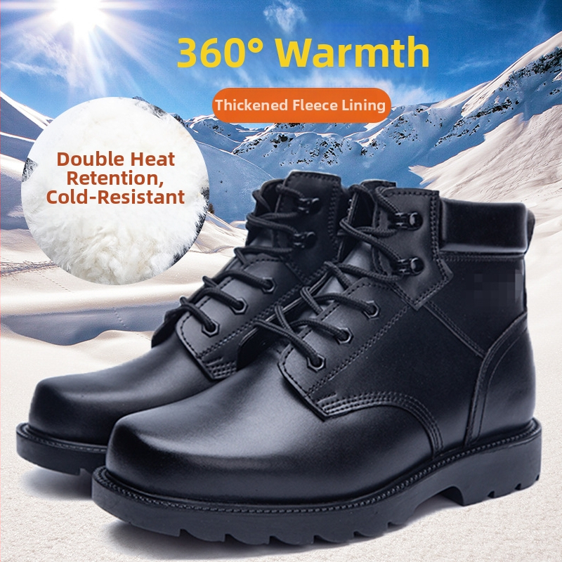 Pánske zimné topánky z vlny, kožený vrchný diel, vlnená podšívka, nízky vrch, šnúrky vpredu, udržujú teplo