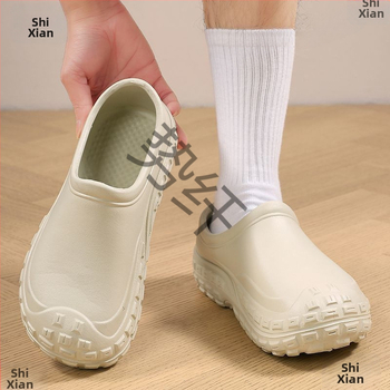 Unisex kuchynské topánky, protišmykové, vodeodolné a olejovzdorné (EVA vrchná časť, EVA podrážka, nízky profil, pracka)