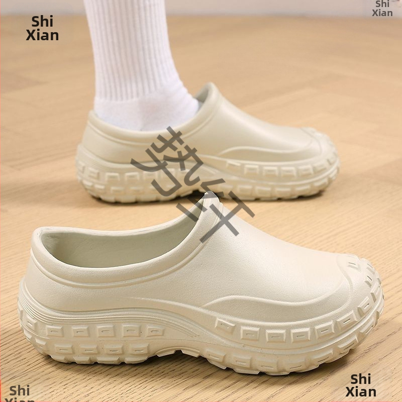 Unisex kuchynské topánky, protišmykové, vodeodolné a olejovzdorné (EVA vrchná časť, EVA podrážka, nízky profil, pracka)