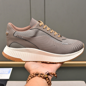 Pantofi sport outdoor pentru bărbați: interior respirabil din plasă, partea superioară Flying weaving, branț EVA, talpă din plastic, antiderapant