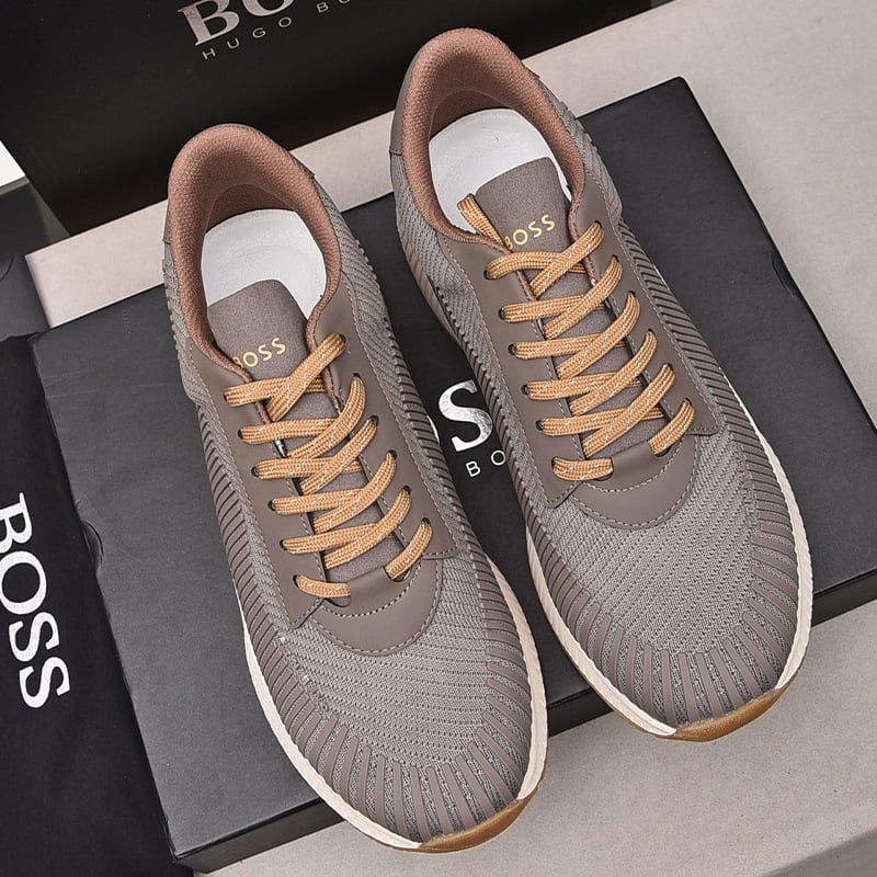 Pantofi sport outdoor pentru bărbați: interior respirabil din plasă, partea superioară Flying weaving, branț EVA, talpă din plastic, antiderapant