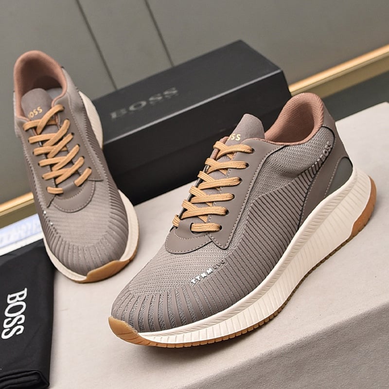 Pantofi sport outdoor pentru bărbați: interior respirabil din plasă, partea superioară Flying weaving, branț EVA, talpă din plastic, antiderapant